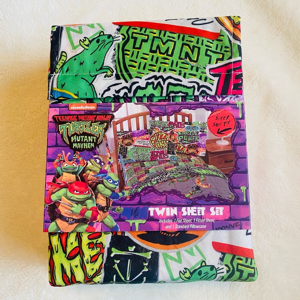 Teenager Mutant Ninja Turtles Twin Sheet Set